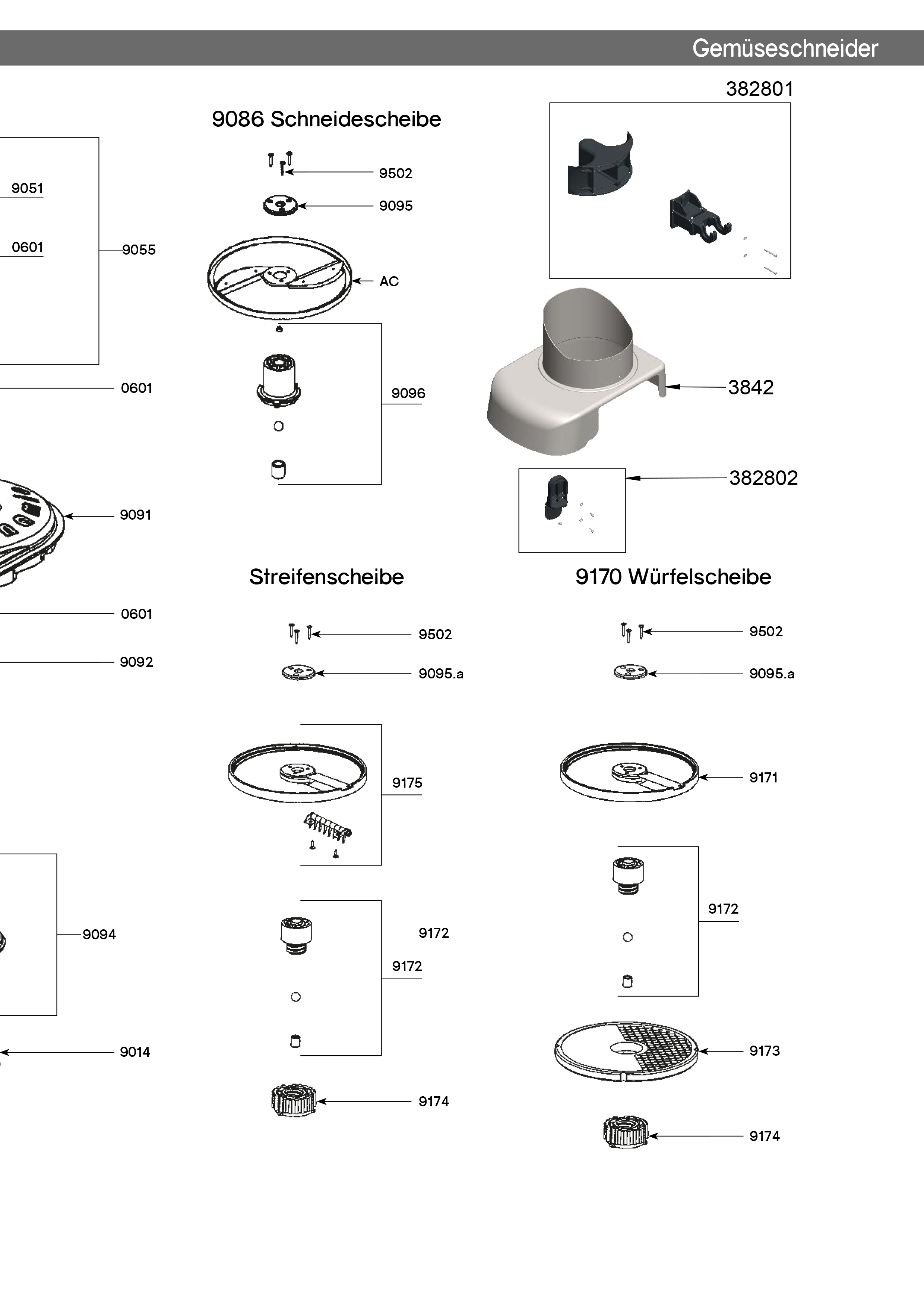 Kutter / Gemüseschneider Kmobination-2