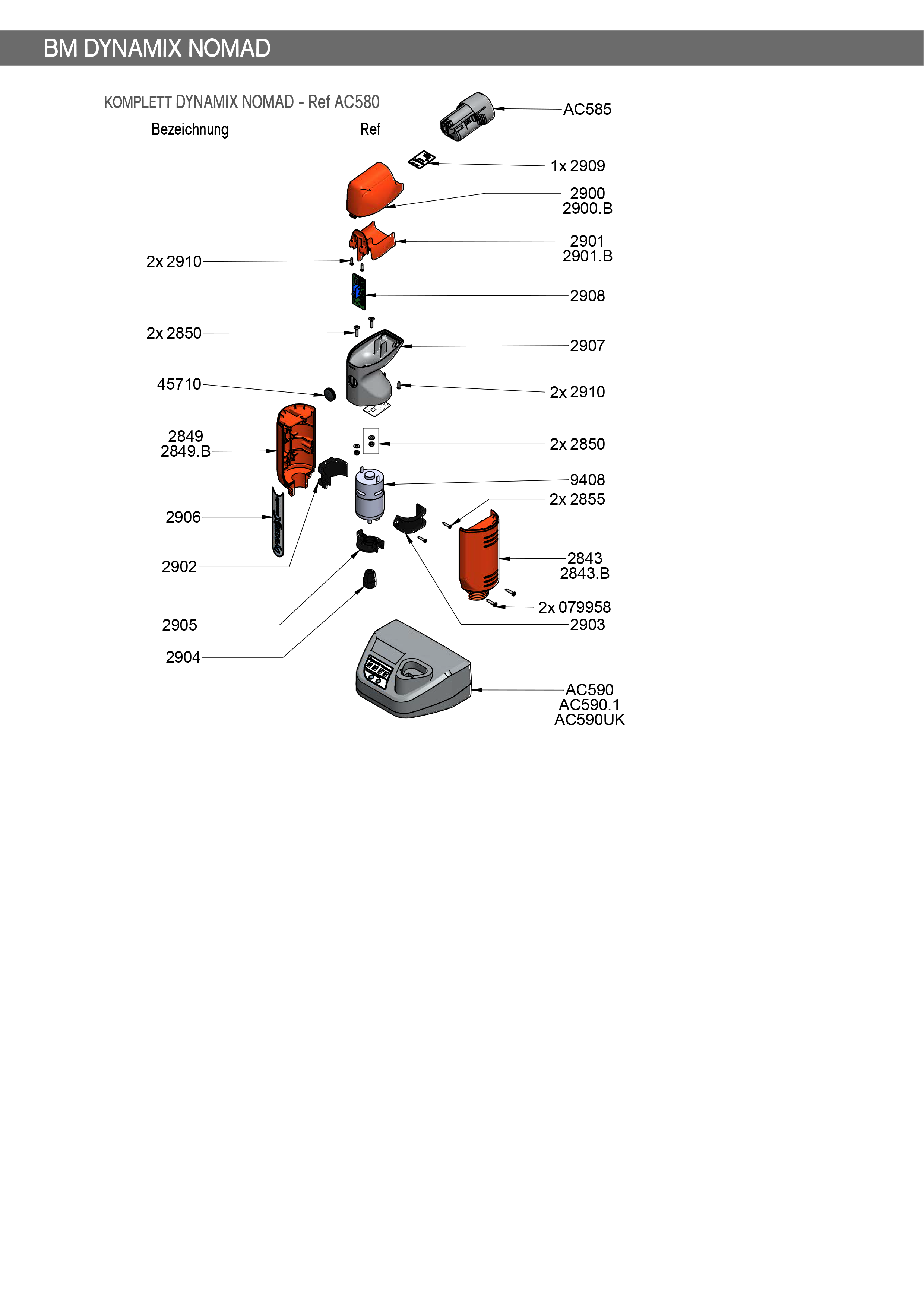 Dynamics Nomad Motorblock(AC580)