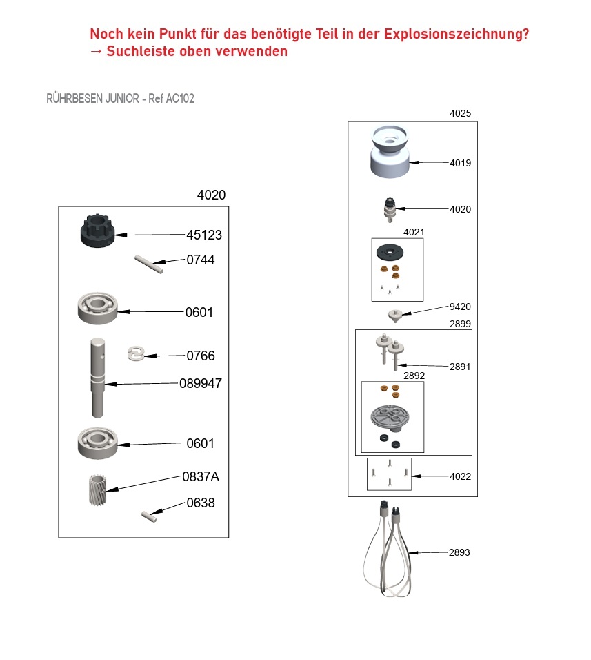 Junior Rührbesen - AC102