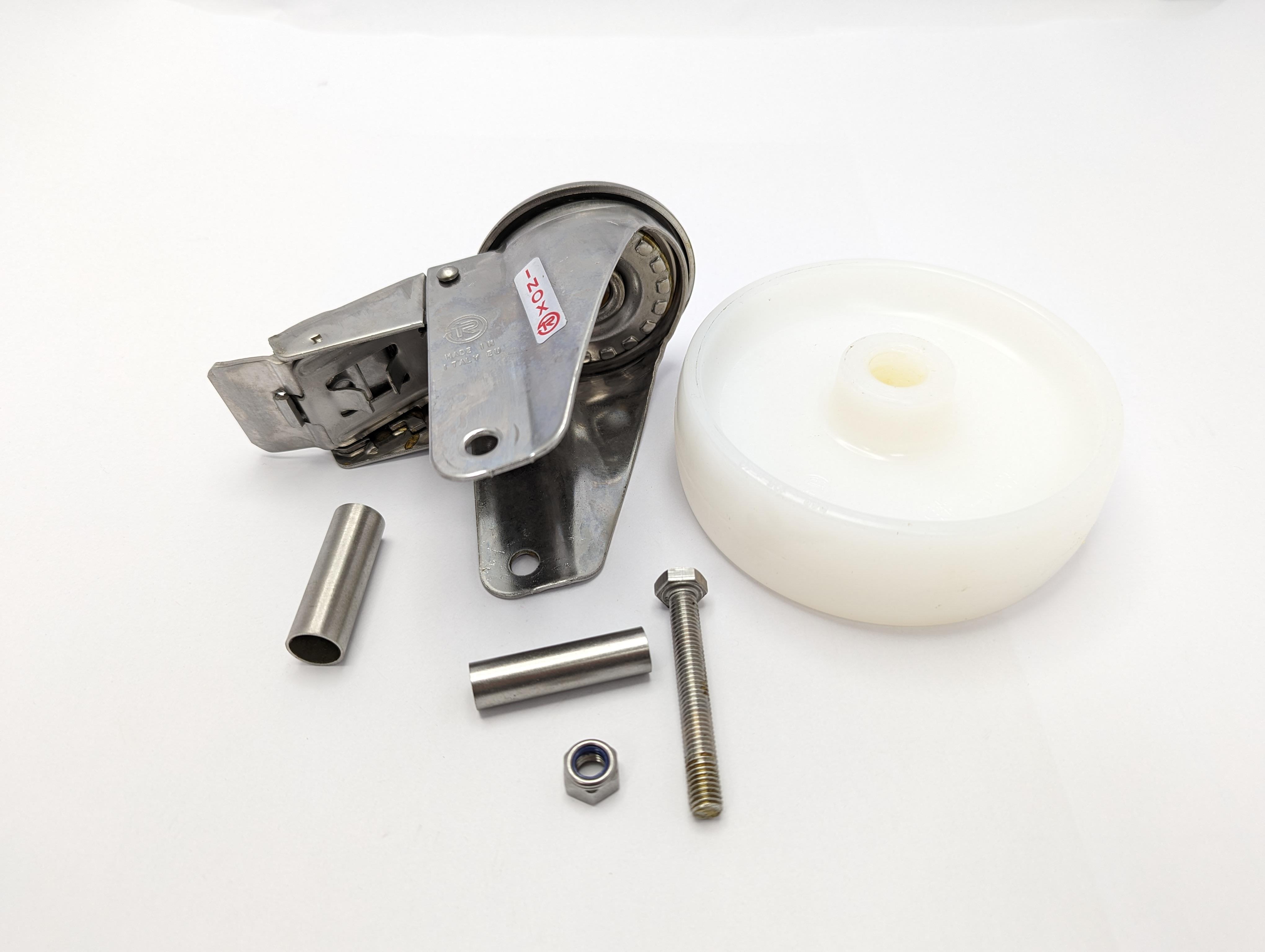 Rad mit Bremse + Schraube für Gigamix Rad mit Bremse + Schraube für Gigamix