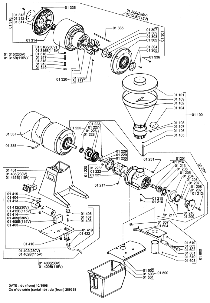 01-Kaffeemühle von 10/1998 bis 12/2010