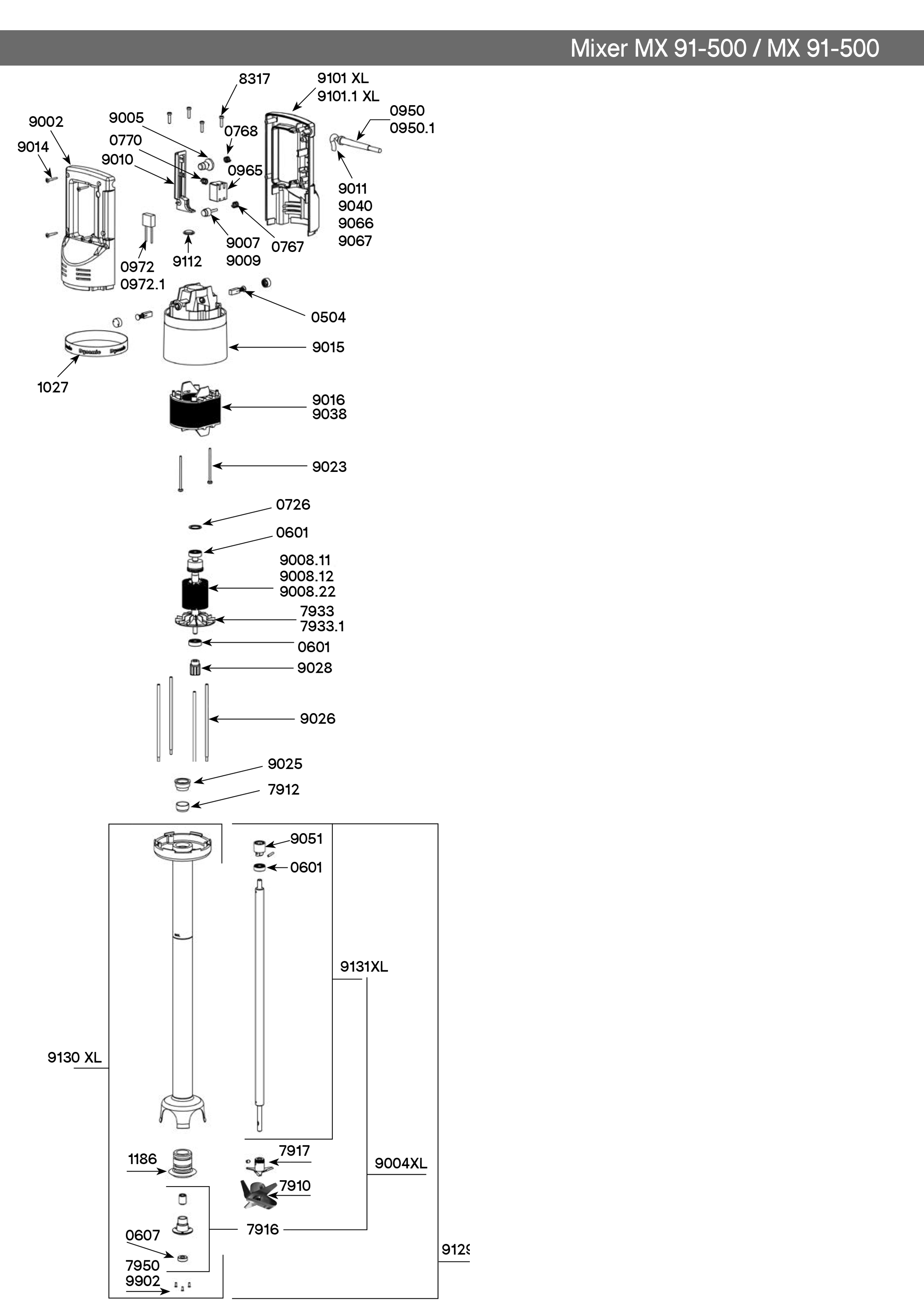 Master MX 91-500(MX045)