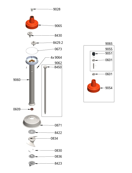 Master Pürierstab AC004